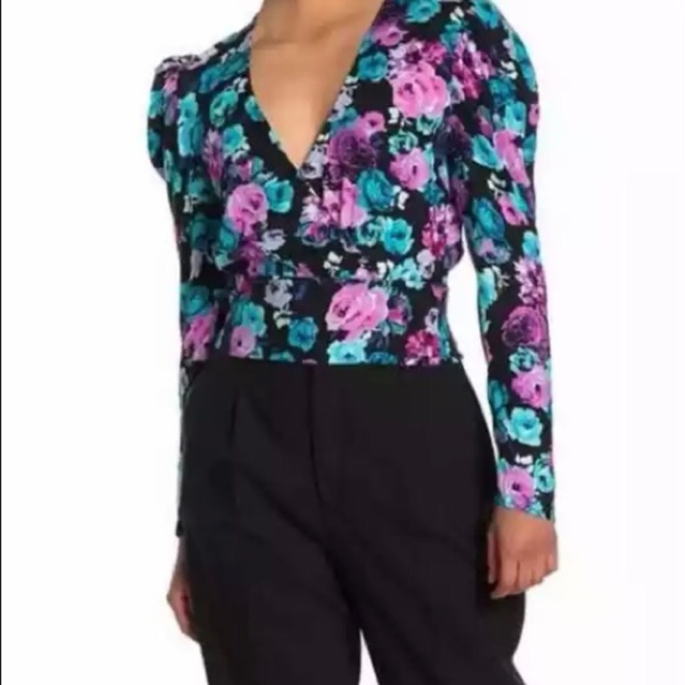 AFRM Nordstrom floral top large